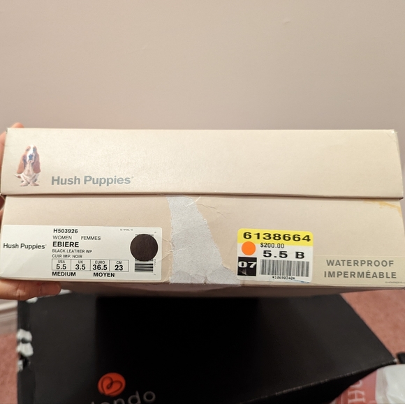 Used Hush Puppies Ebiere Boots - Picture 4 of 5